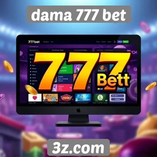 Interface intuitiva é um dos destaques do Dama 777 Bet